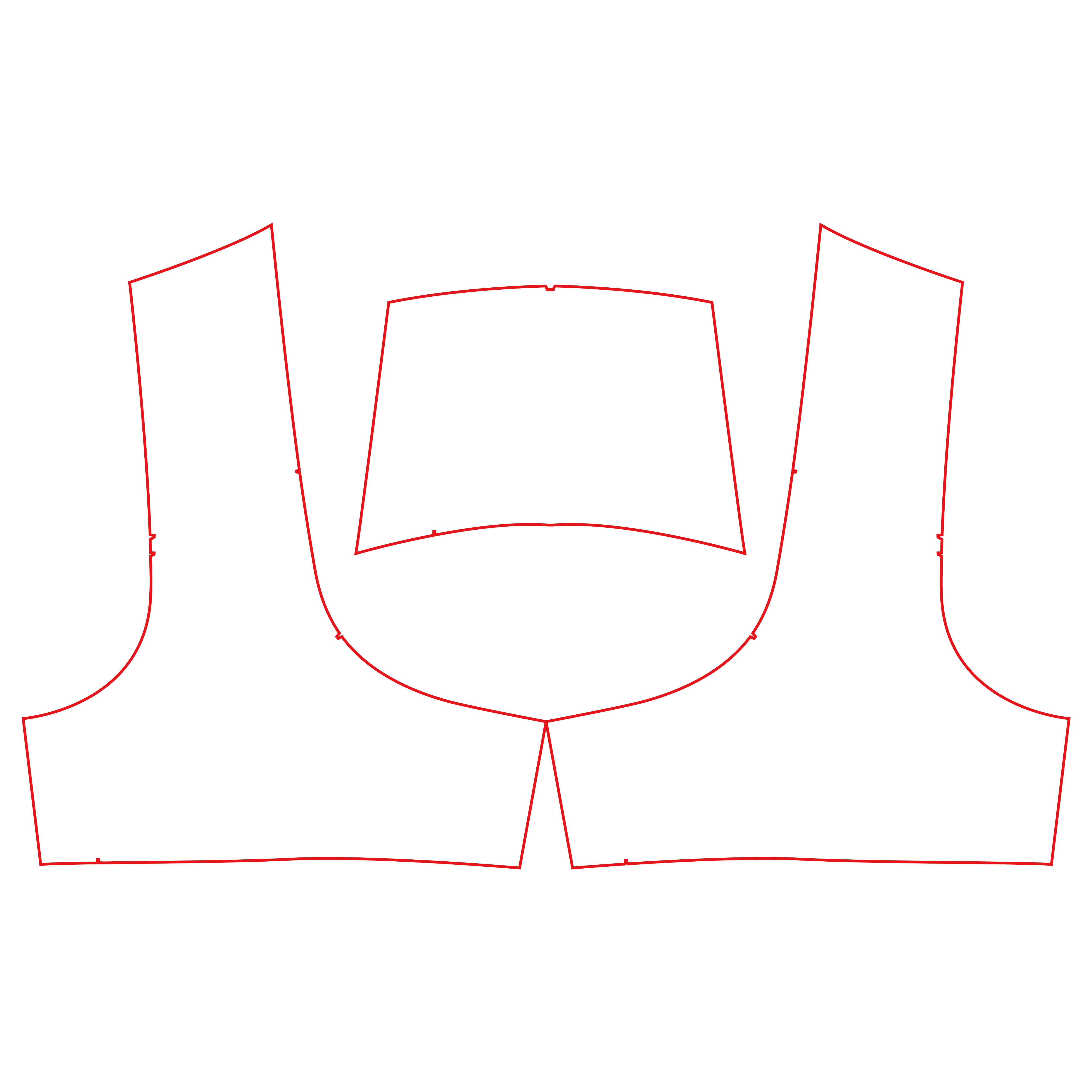 Cycling bib short official artwork template
