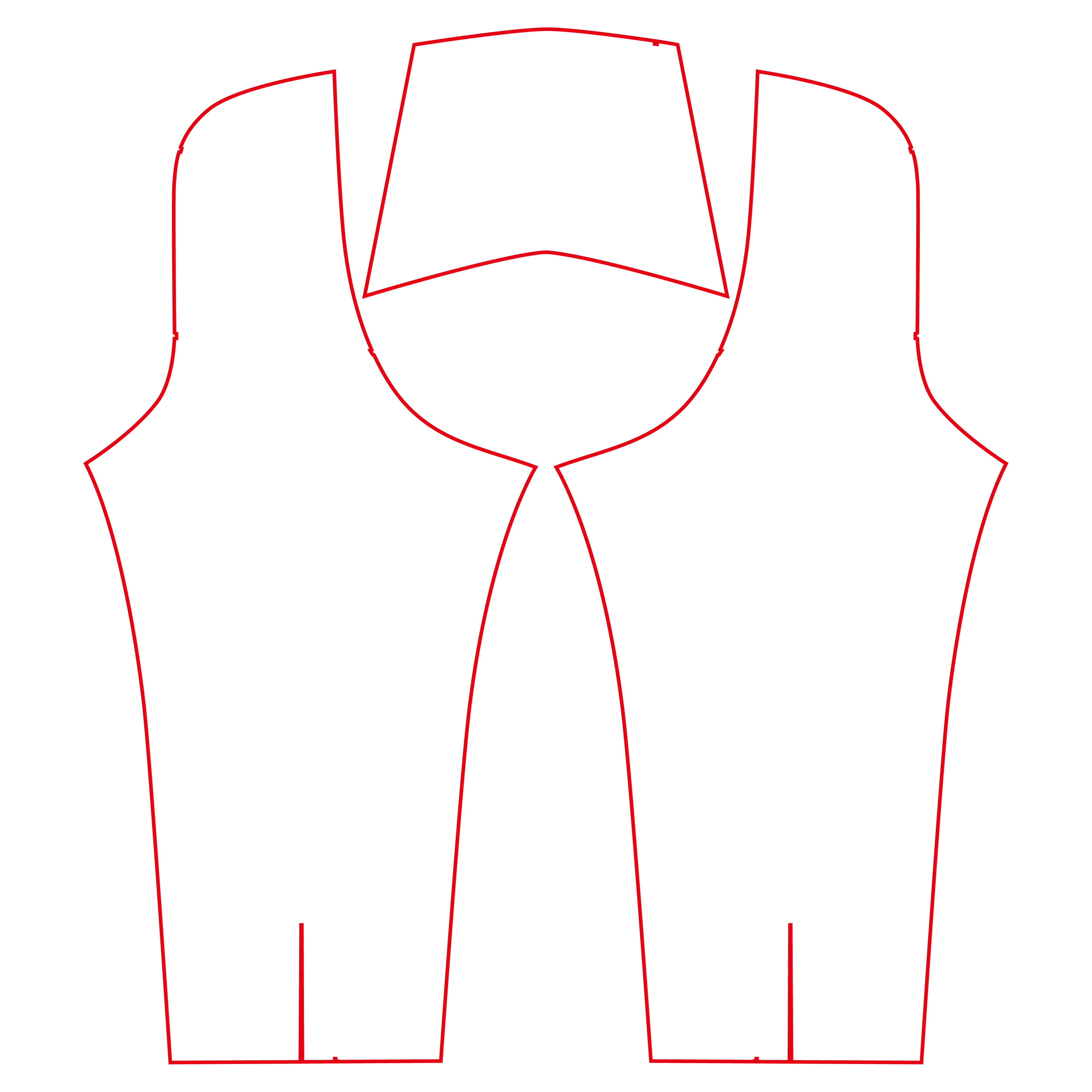 Cycling long pant official artwork template