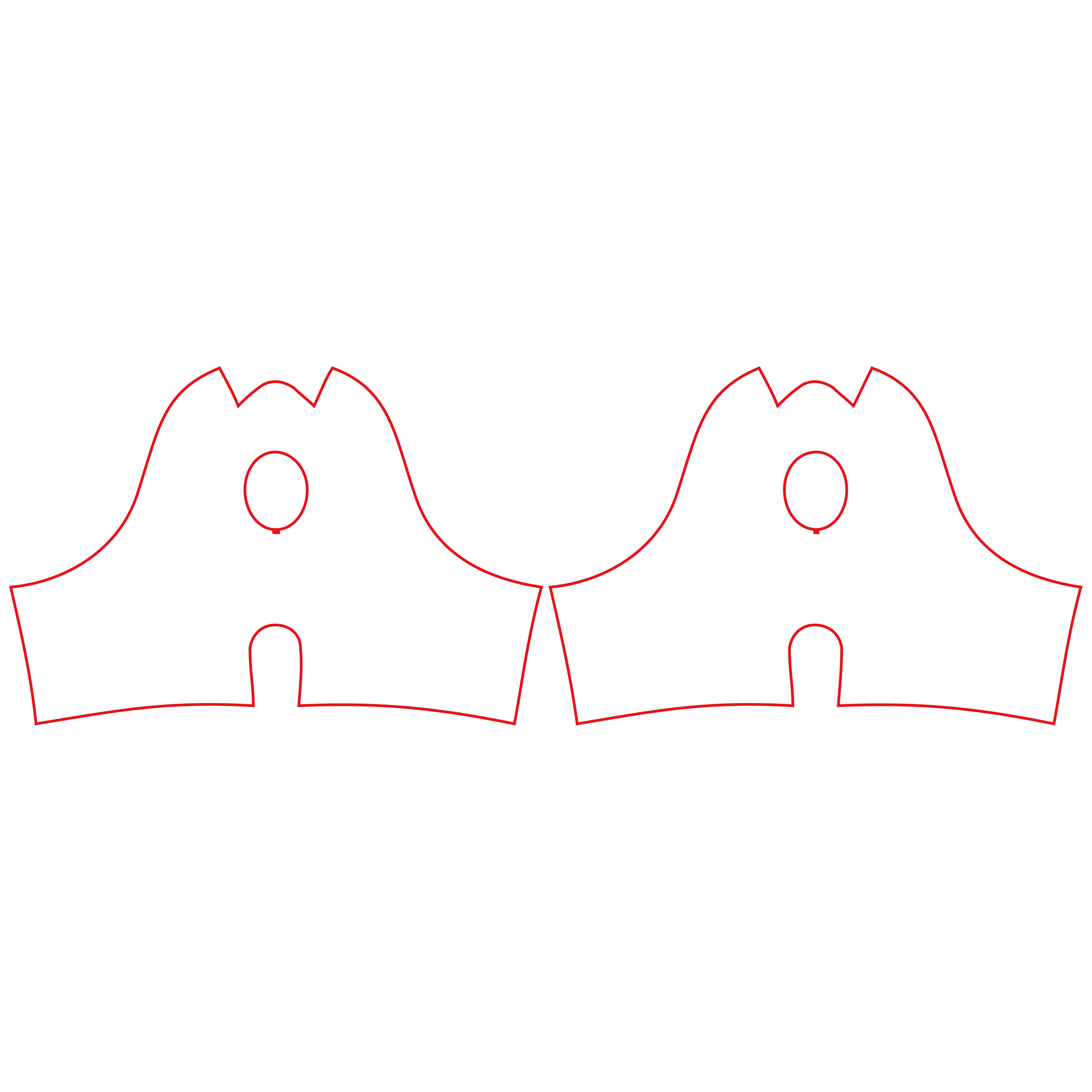 Cycling shoe protector official artwork template