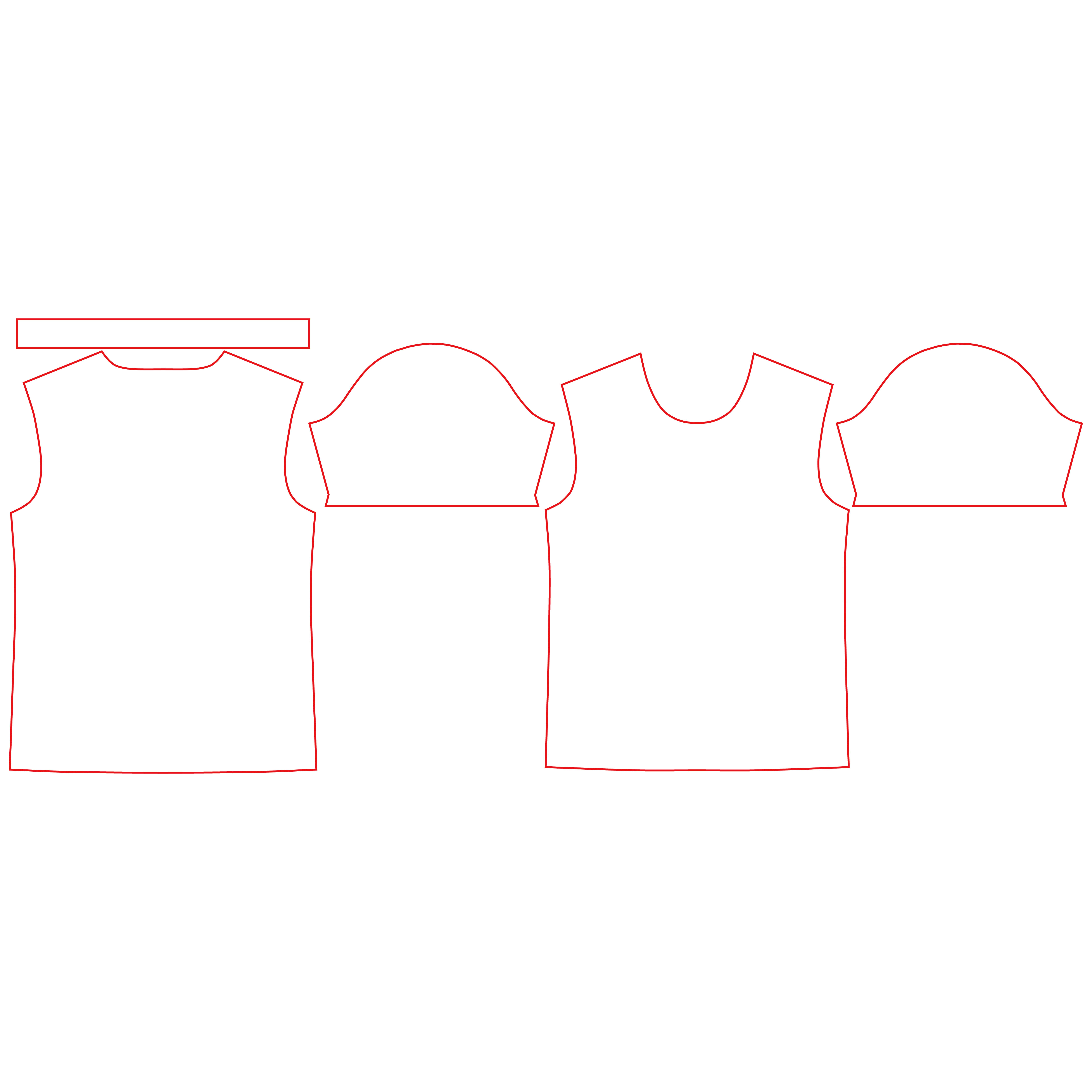 T-shirt official artwork template